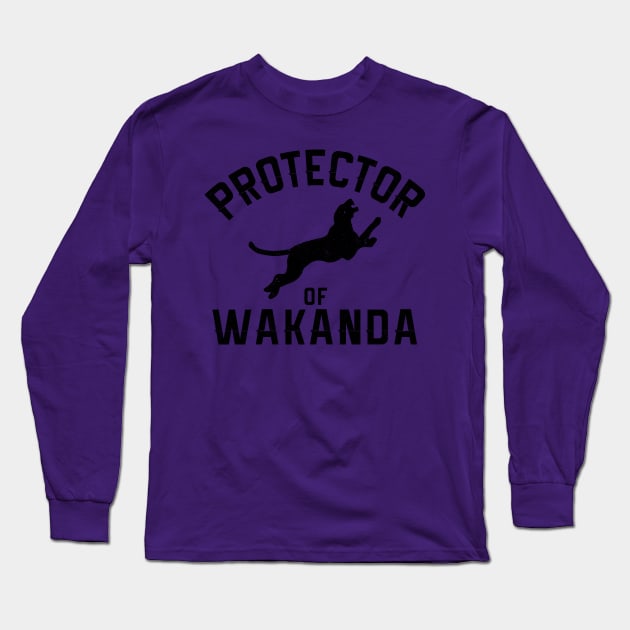 Wakanda Long Sleeve T-Shirt by aliciahasthephonebox